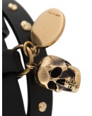 studded double-strap bracelet