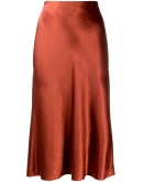 satin slip skirt