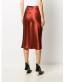 satin slip skirt