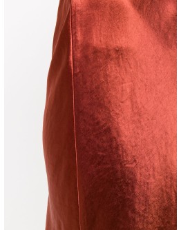 satin slip skirt