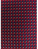 geometric-print pointed tie 
