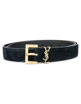 logo plaque belt
