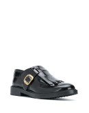 tassel-front buckled shoes