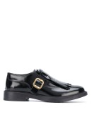tassel-front buckled shoes