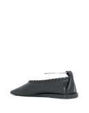 anklet detail ballerina shoes