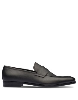 saffiano penny loafers