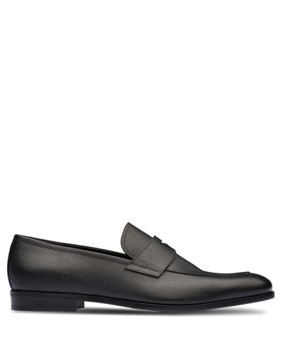 saffiano penny loafers