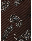paisley print tie