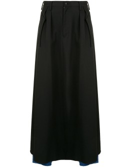 skirt gabardine pants