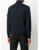 roll-neck wool jumper