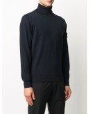 roll-neck wool jumper