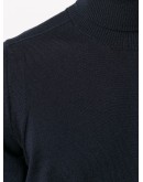 roll-neck wool jumper