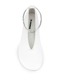 ankle-bracelet ballerina shoes