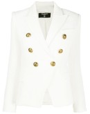 double breasted cropped jacket