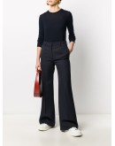 fitted cashmere pullover