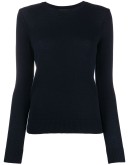 fitted cashmere pullover