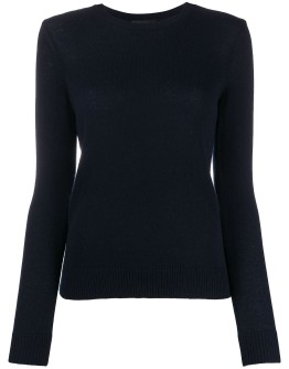 fitted cashmere pullover