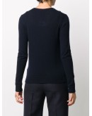 fitted cashmere pullover