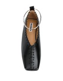 stitching detail ballerina shoes