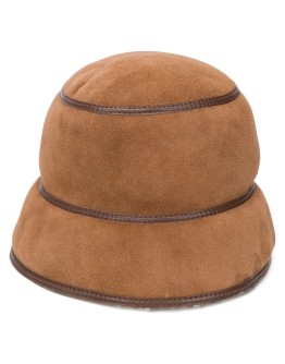 contrast trim bucket hat