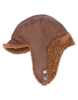 aviator shearling hat