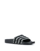 Adilette snakeskin effect slides