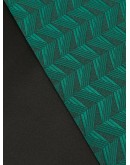 fringed silk scarf