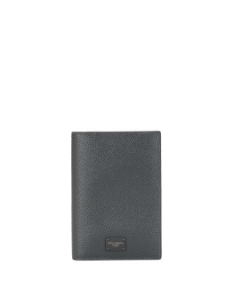 leather foldover cardholder