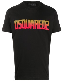 logo-print cotton T-shirt
