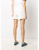 pinstripe paperbag shorts