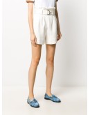 pinstripe paperbag shorts