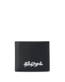 logo embroidered wallet