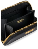 saffiano leather coin purse