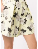 floral-print tailored shorts