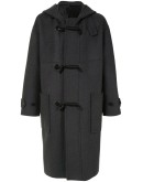 hooded duffle coat