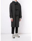 hooded duffle coat