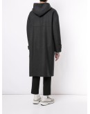 hooded duffle coat