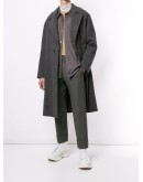 cropped turn up trousers