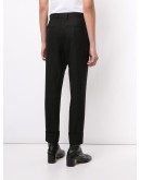 mid-rise tailored trousers