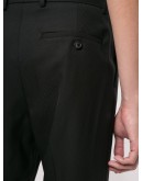 mid-rise tailored trousers