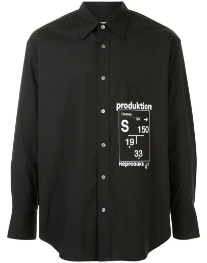 Production long-sleeved shirt
