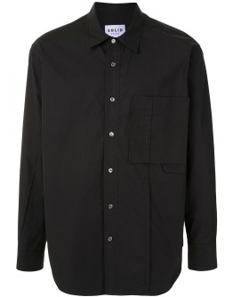 cotton chest pocket shirt