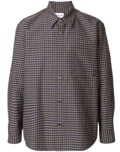 long sleeve plaid shirt