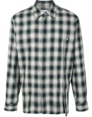 faded plaid shirt