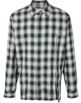 faded plaid shirt
