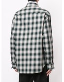 faded plaid shirt
