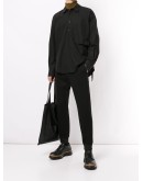 regular fit long-sleeved shirt