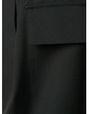 flat front drawstring trousers