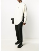 flat front drawstring trousers