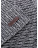 knitted beanie and scarf set